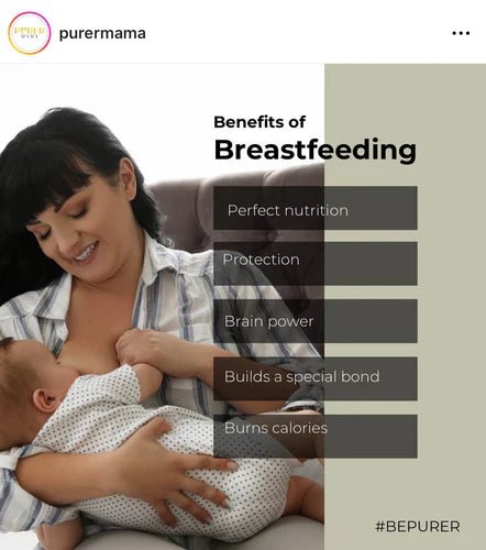 Benefits of breastfeeding and moringa - BePurer