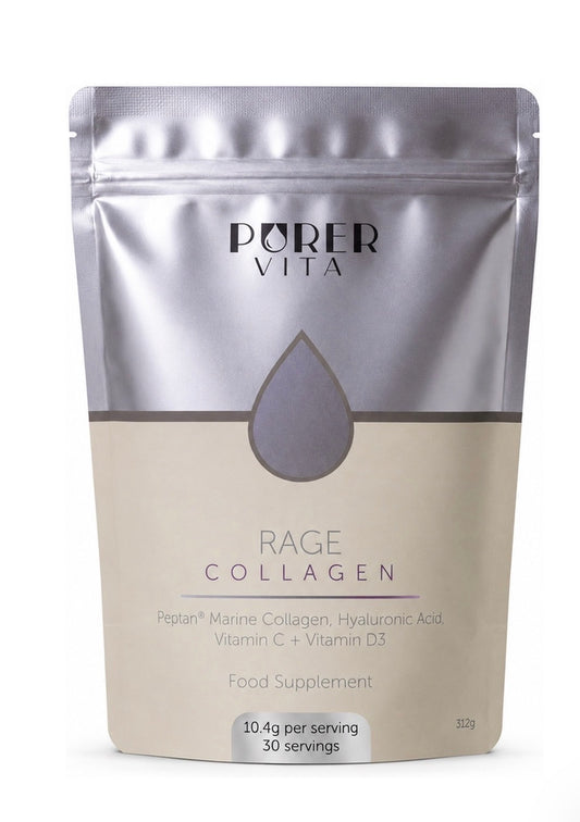 Purer Rage Collagen - Hydrolysed peptides with hyaluronic acid