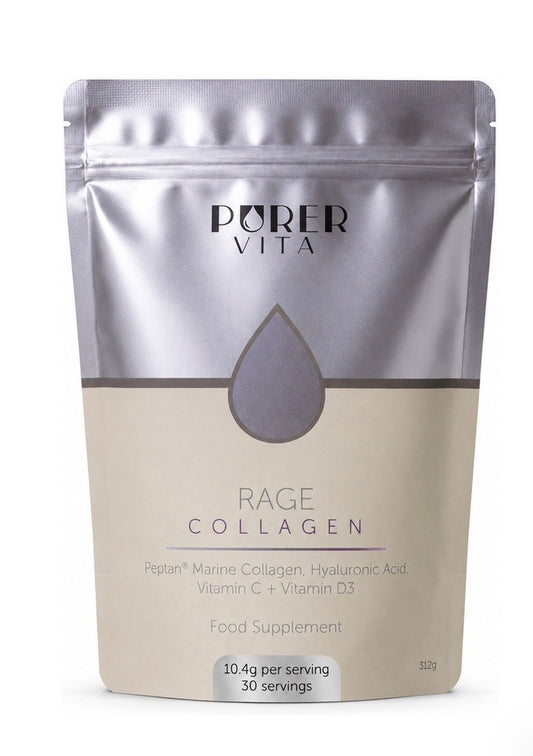 Purer Rage Collagen - Hydrolysed peptides with hyaluronic acid - BePurer