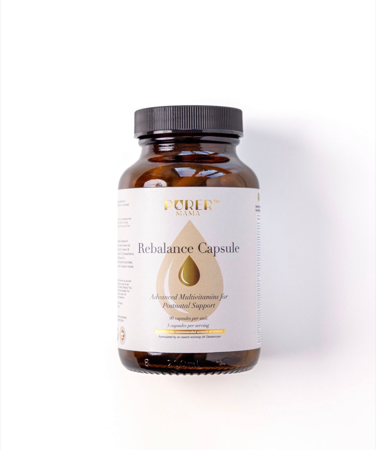 PurerMama™ Rebalance Capsules – Advanced Postnatal Multinutrient with Choline - BePurer
