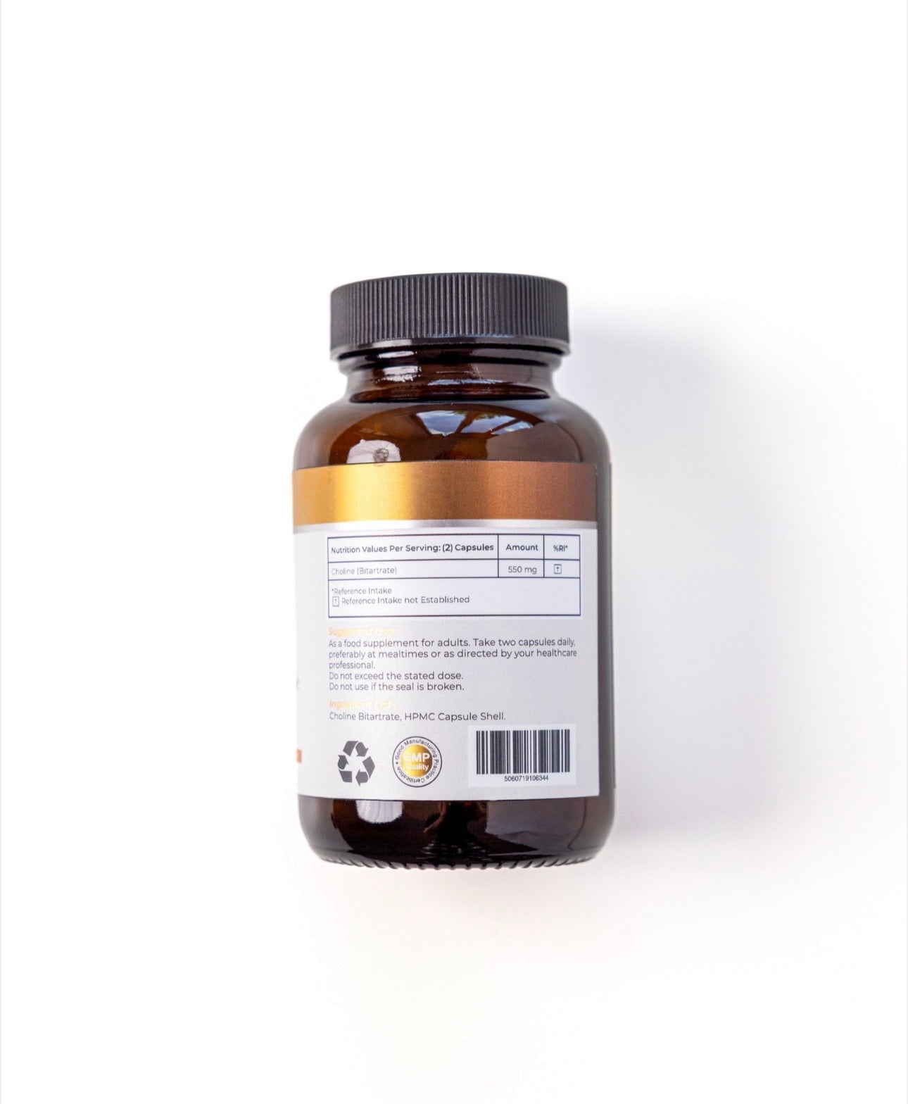 The Choline Capsule - Choline Bitartrate - BePurer