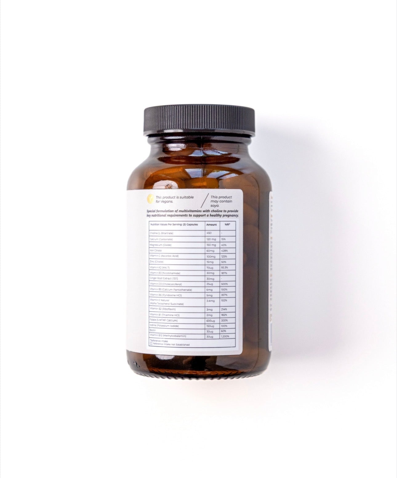 The Essence Capsule - Advanced Prenatal Multivitamin with choline - BePurer